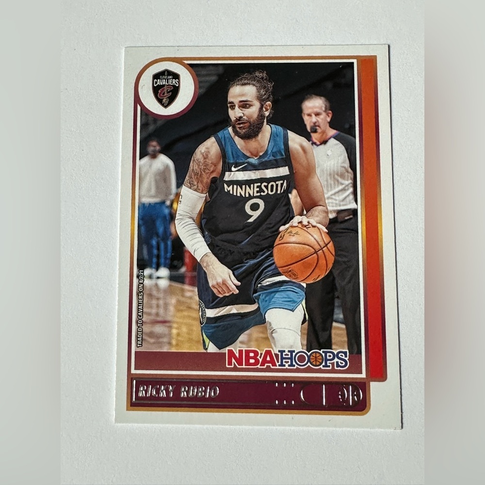 Ricky Rubio. Panini NBA Hoops Minnesota Timberwolves